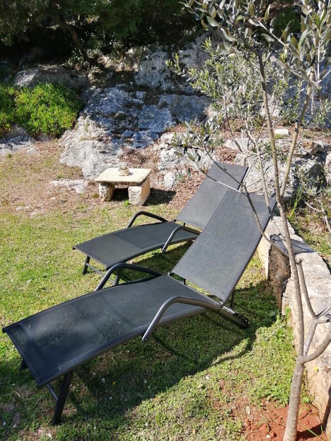 Garden Apartman Pjescana Uvala Kültér fotó