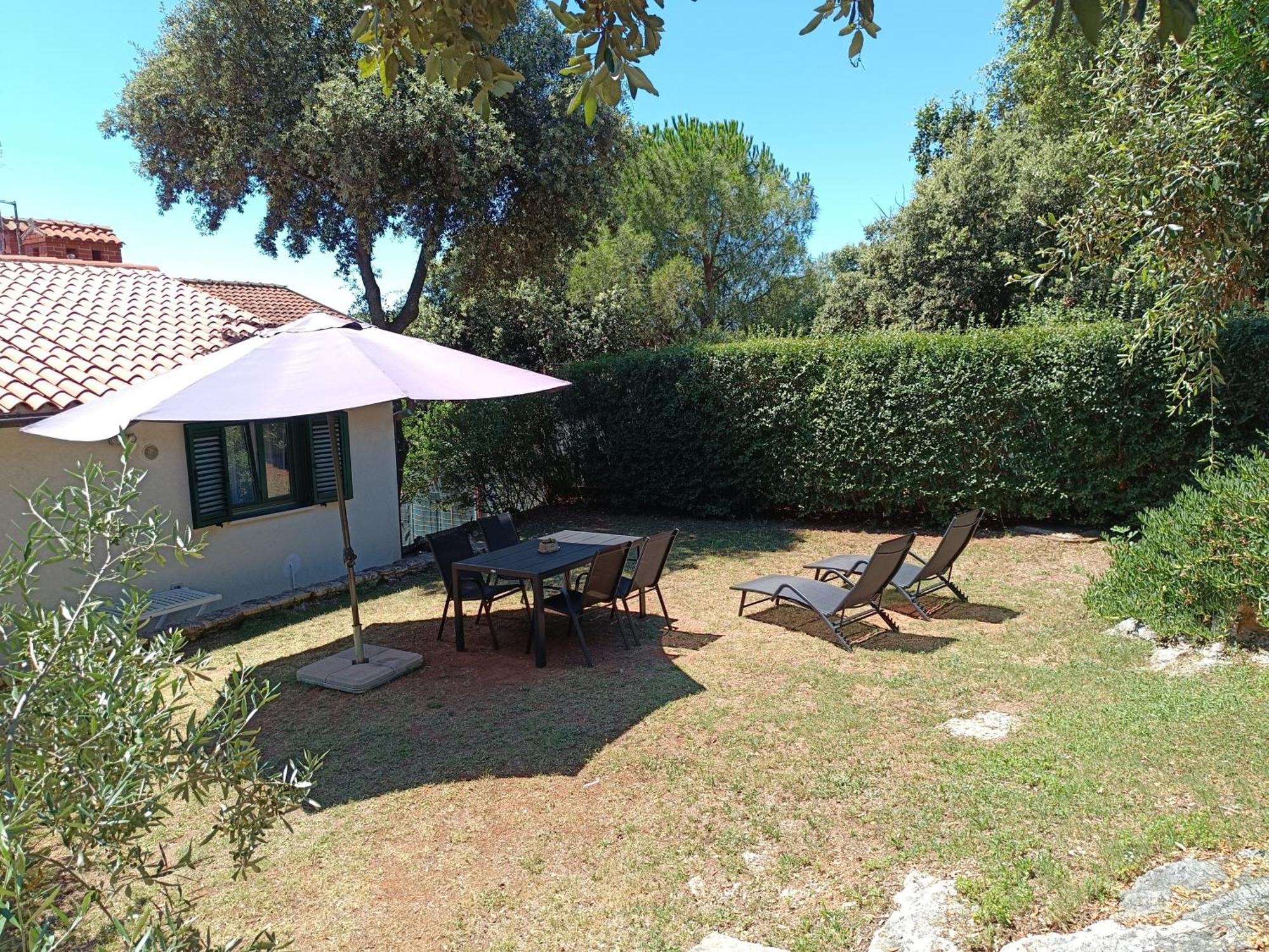 Garden Apartman Pjescana Uvala Kültér fotó