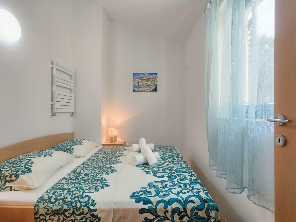 Garden Apartman Pjescana Uvala Kültér fotó